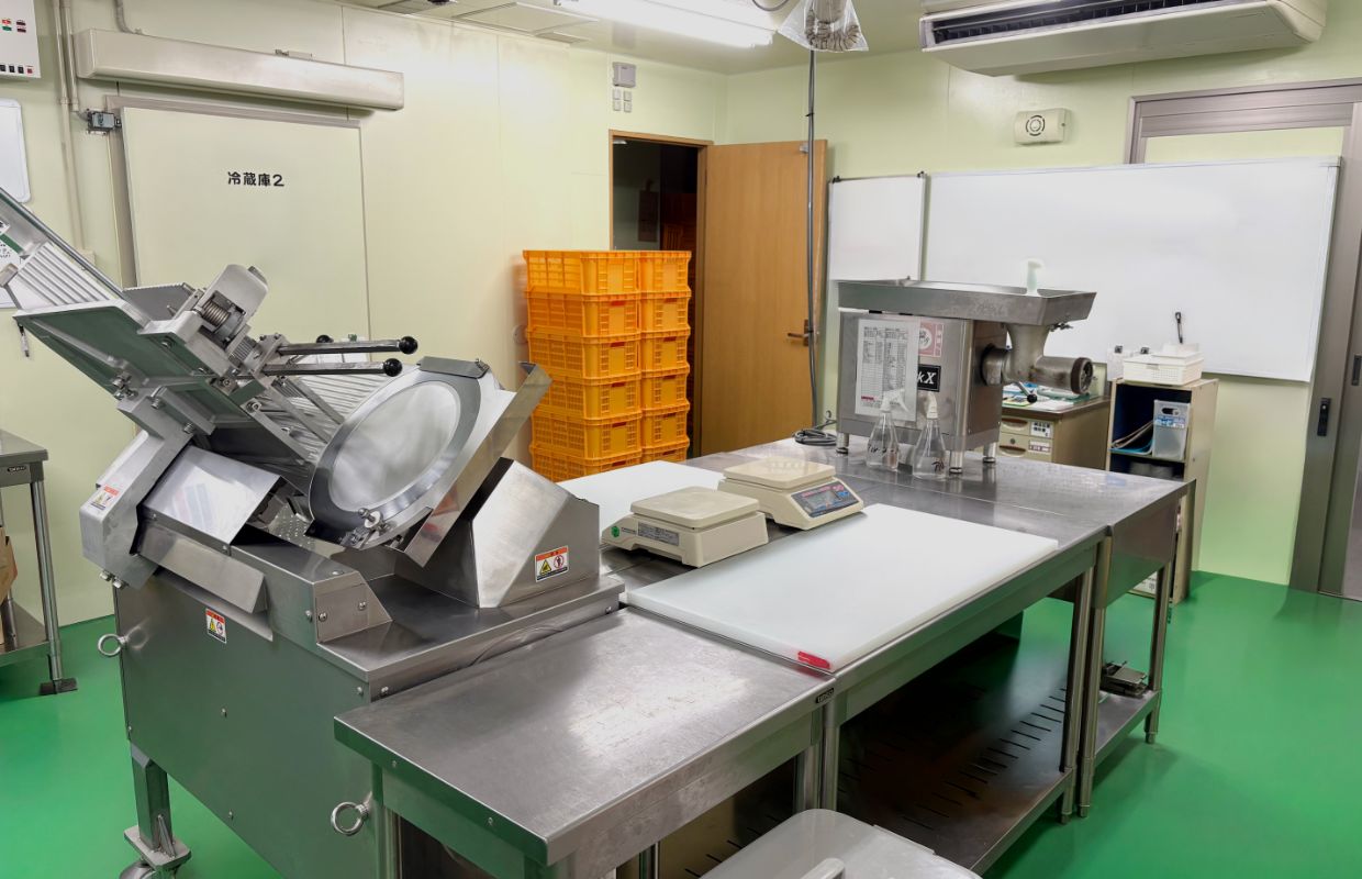 衛生管理を徹底した作業場1